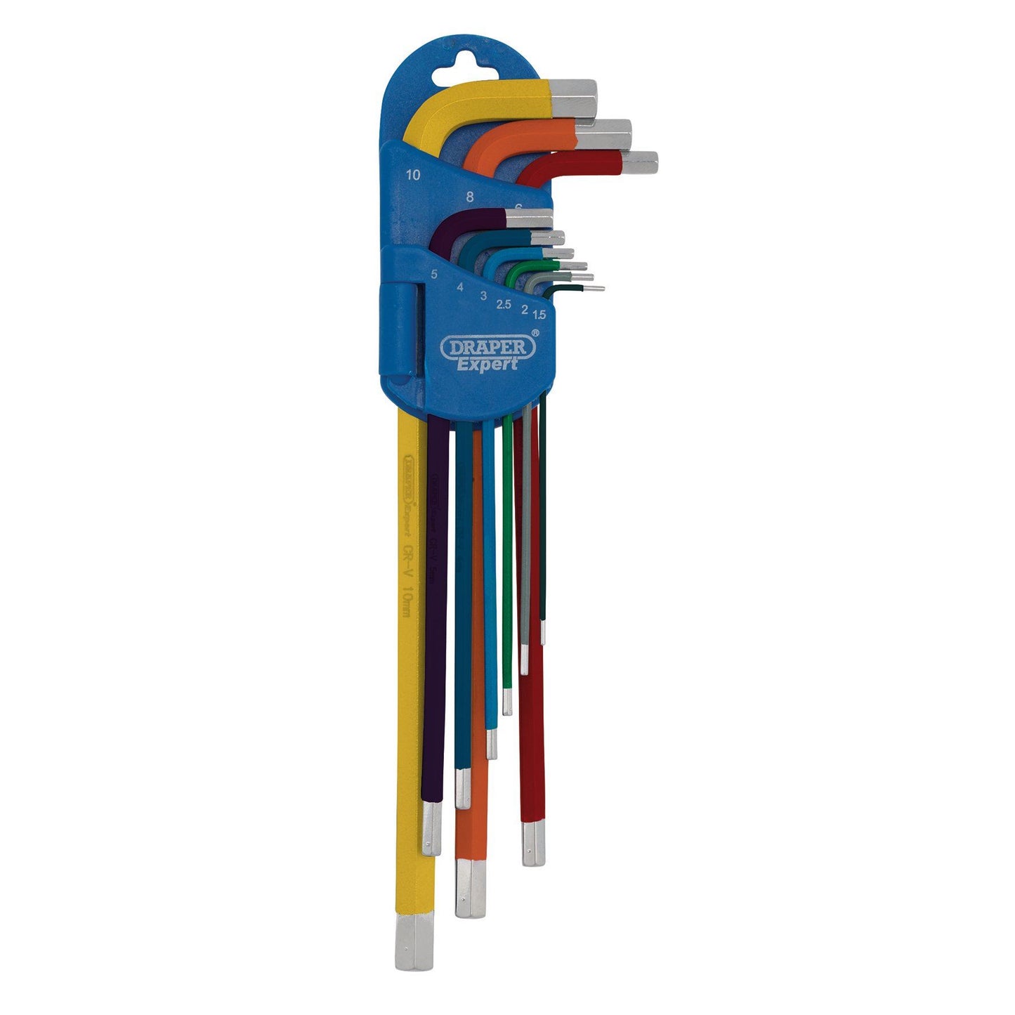 Draper Xl Colour Hex Key Set 9Pc XLCHKS/9