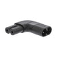 Valueline Power Plug Female to Male Polyvinylchloride (PVC) Black VLEP11913B