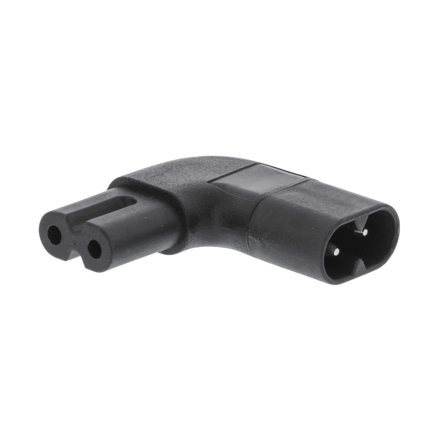 Valueline Power Plug Female to Male Polyvinylchloride (PVC) Black VLEP11913B