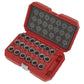 Sealey Locking Wheel Nut Key Set 20pc - VAG SX219