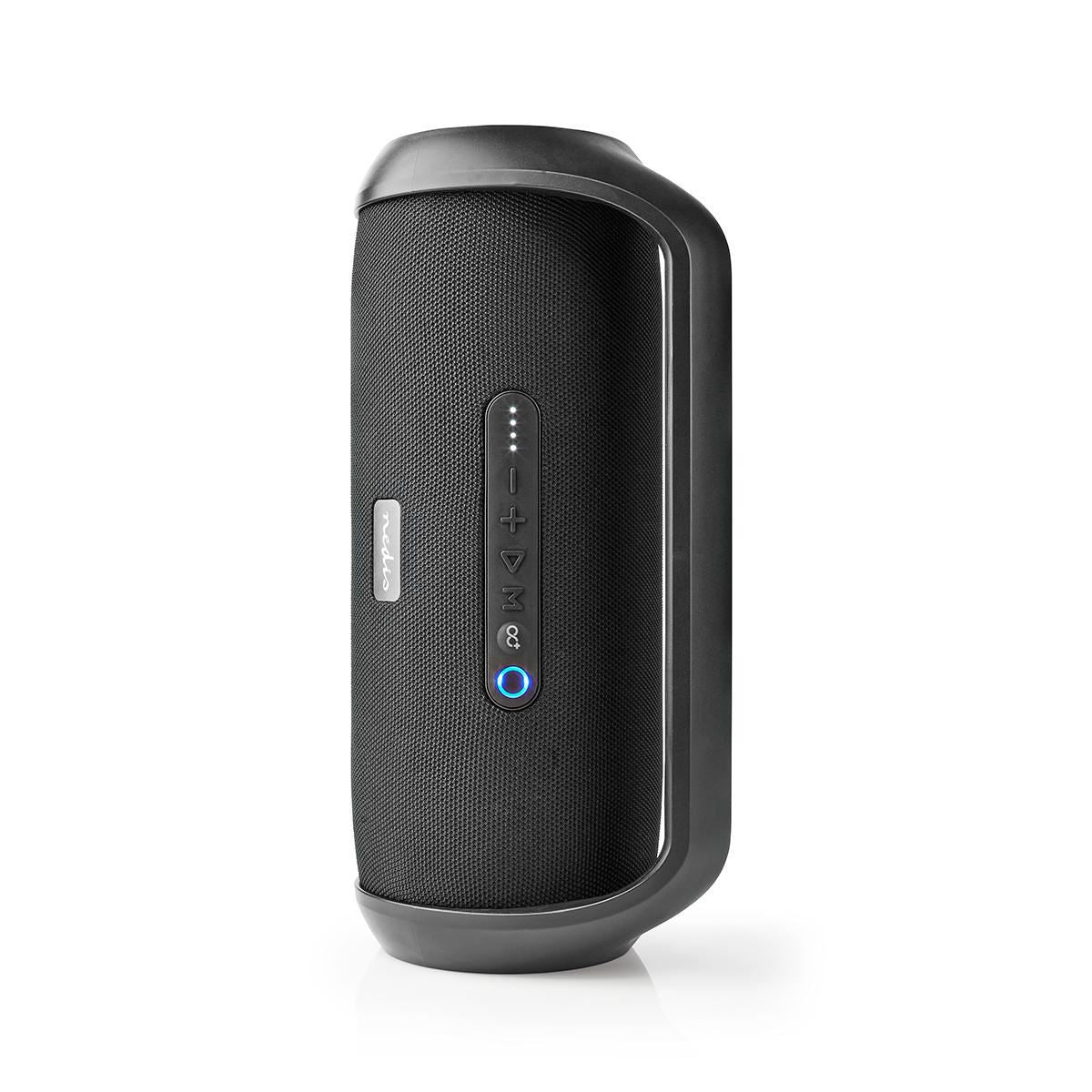 Nedis Party Boombox 6 Hours Playtime Bluetooth® TWS Carrying Handle Black - SPBB320BK