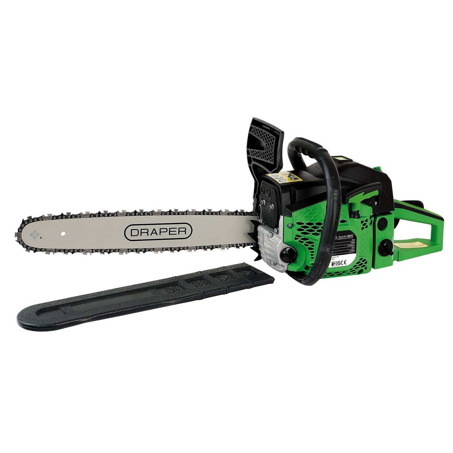Draper Petrol Chainsaw, 45cc, 450mm/18"