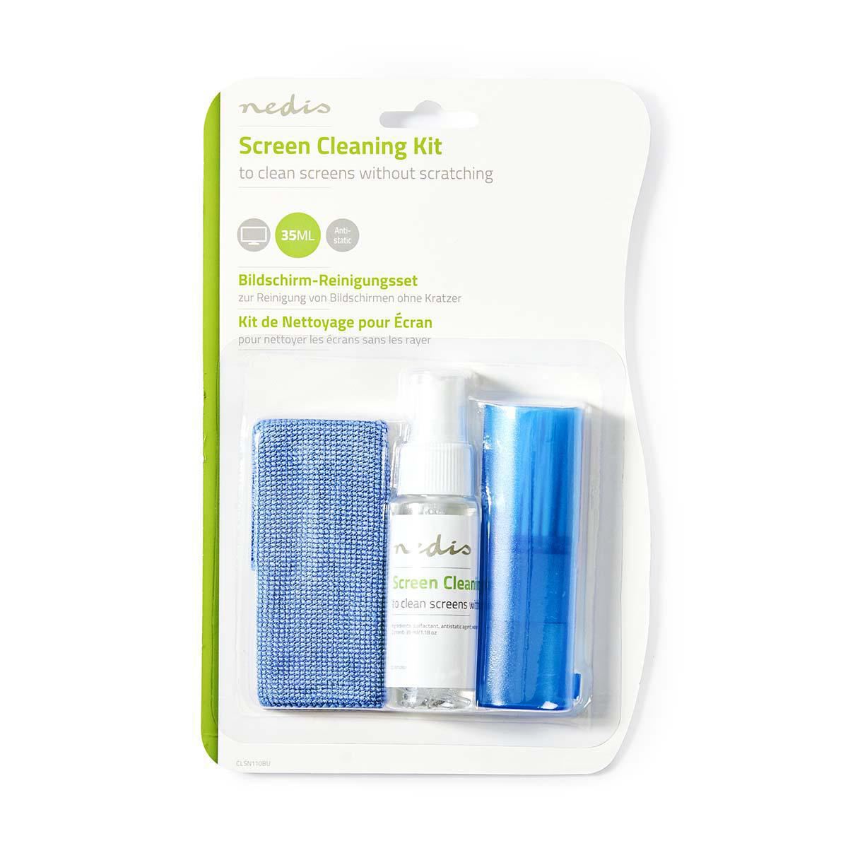 Nedis Screen Cleaner Kit TV Smartphone Tablet 35ml CLSN110BU