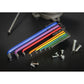 Sealey Premier Extra-Long Stubby Element Hex Key Set 9pc AK71740
