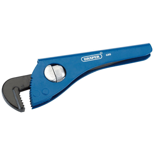 Draper 1x 175mm Adjustable Pipe Wrenches Garage Professional Standard Tool - 90012