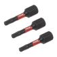 Sealey Premier TRX-Star* T15 Impact Power Tool Bits 25mm - 3pc AK8216