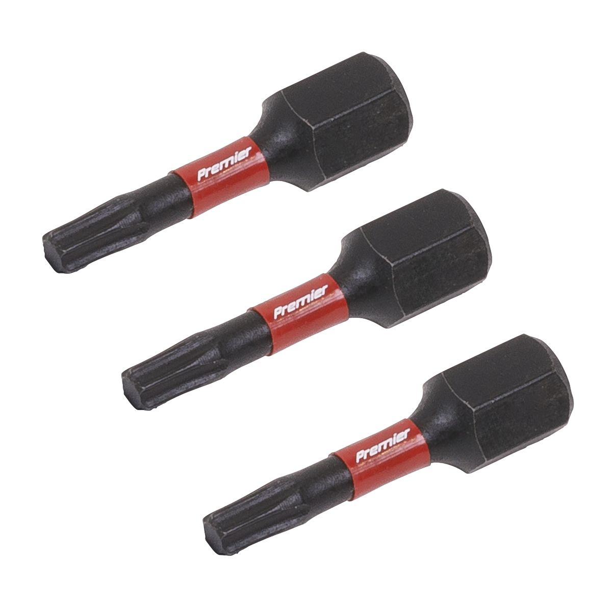 Sealey Premier TRX-Star* T15 Impact Power Tool Bits 25mm - 3pc AK8216