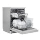 Baridi Freestanding Dishwasher 60cm Wide 13 Place Settings - Silver DH280