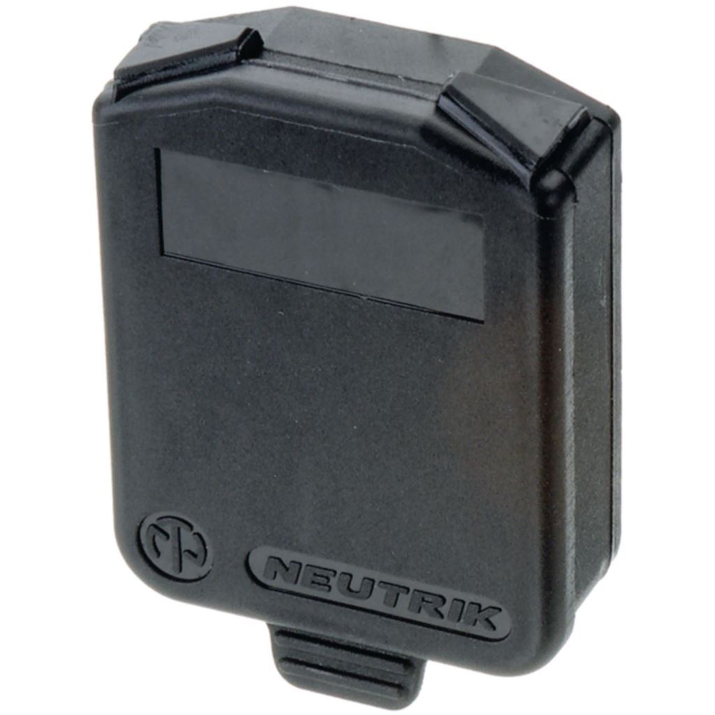 Neutrik Sealing Flap Ip 42 Black Parts - NTR-SCDX