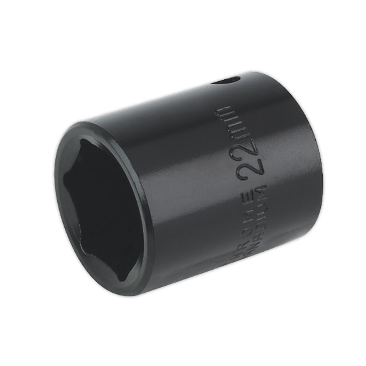 Sealey Impact Socket 22mm 1/2"Sq Drive IS1222
