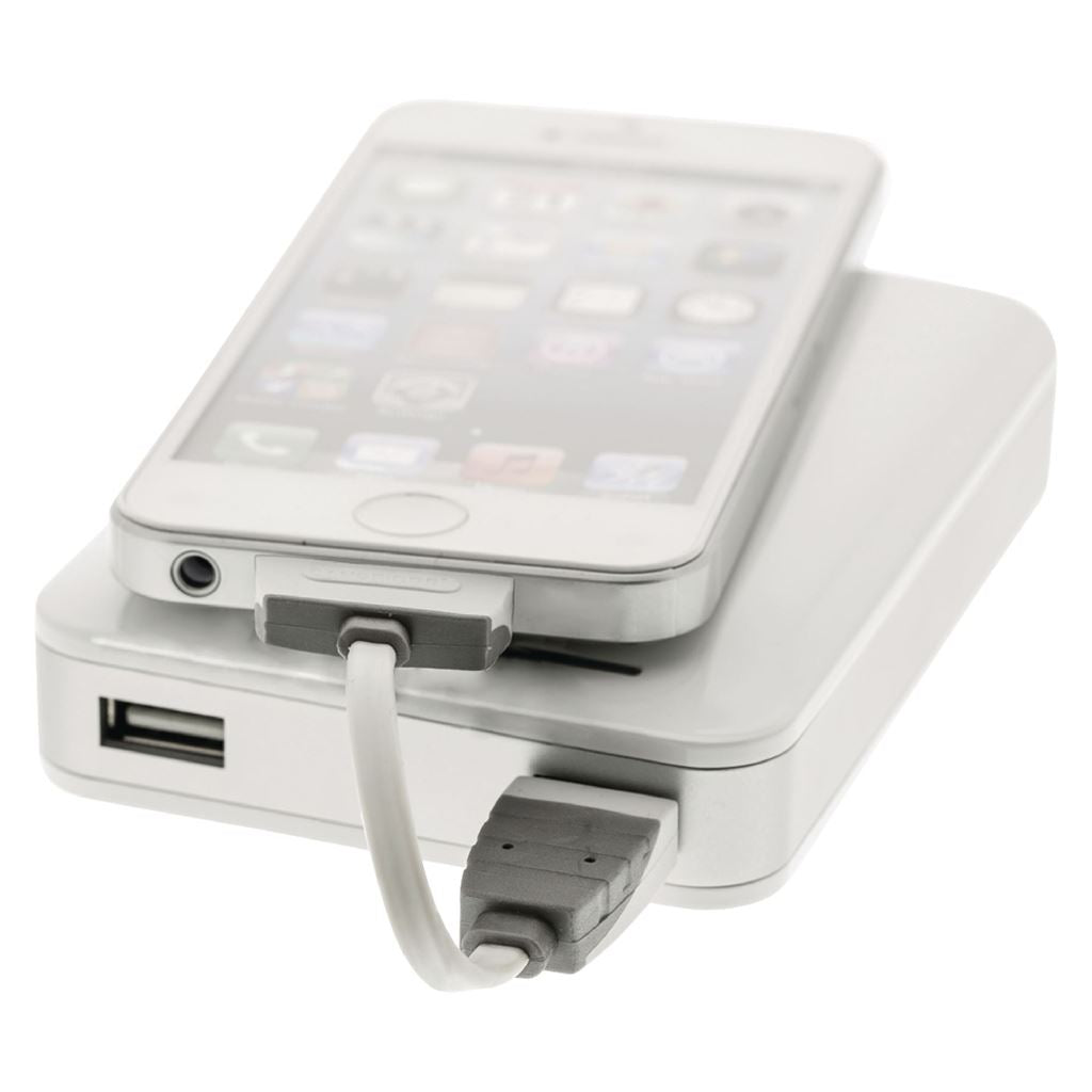 Bandridge USB sync and charge cable USBA male to 30-pin Apple dock 0.10m white - BBM39100W01