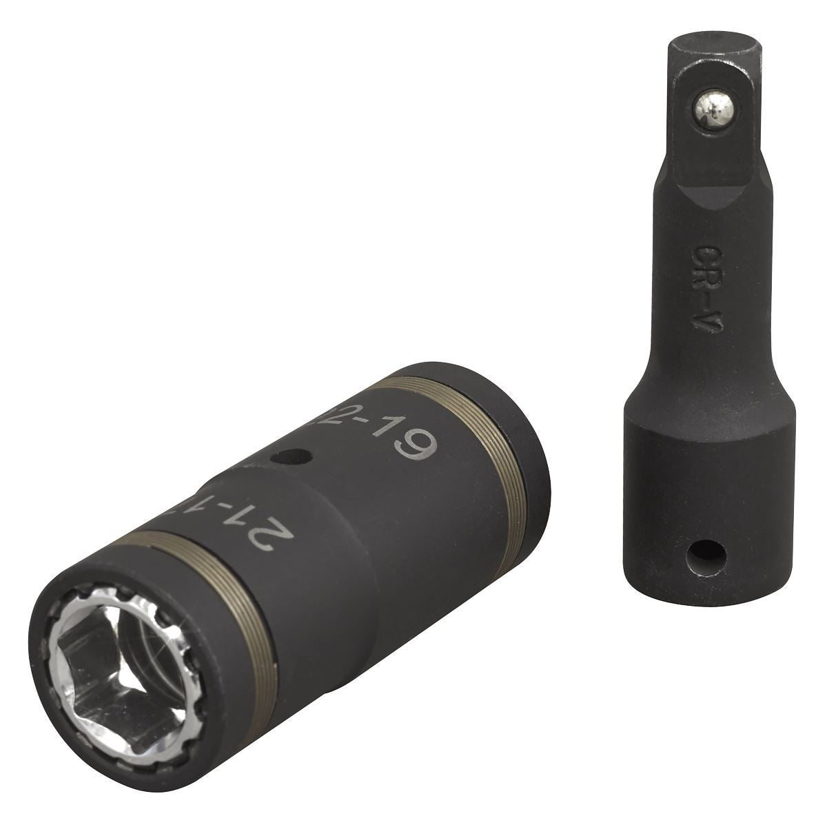 Sealey 4-in-1 1/2"Sq Drive Impact Socket Set 2pc SX1821