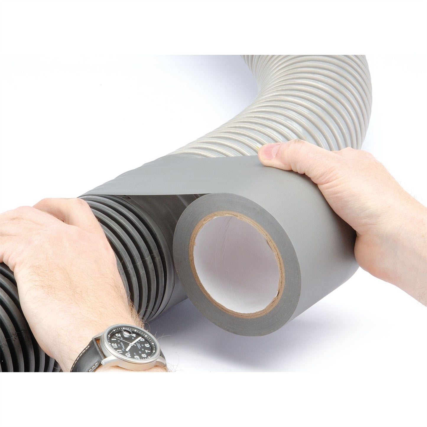 Draper 33M x 100mm Grey Duct Tape Roll TP-DUCT/A - 49433