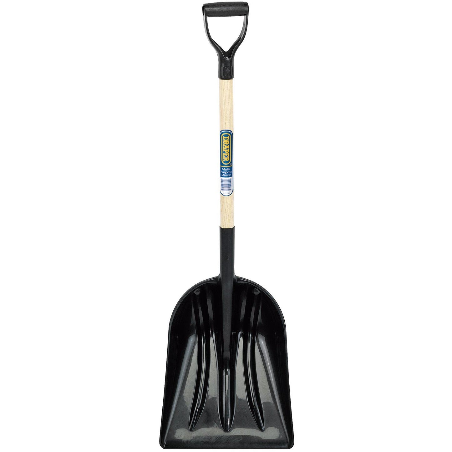 Draper Rubble and Debris/Multi-Purpose ABS Shovel with Hardwood Shaft - 19177