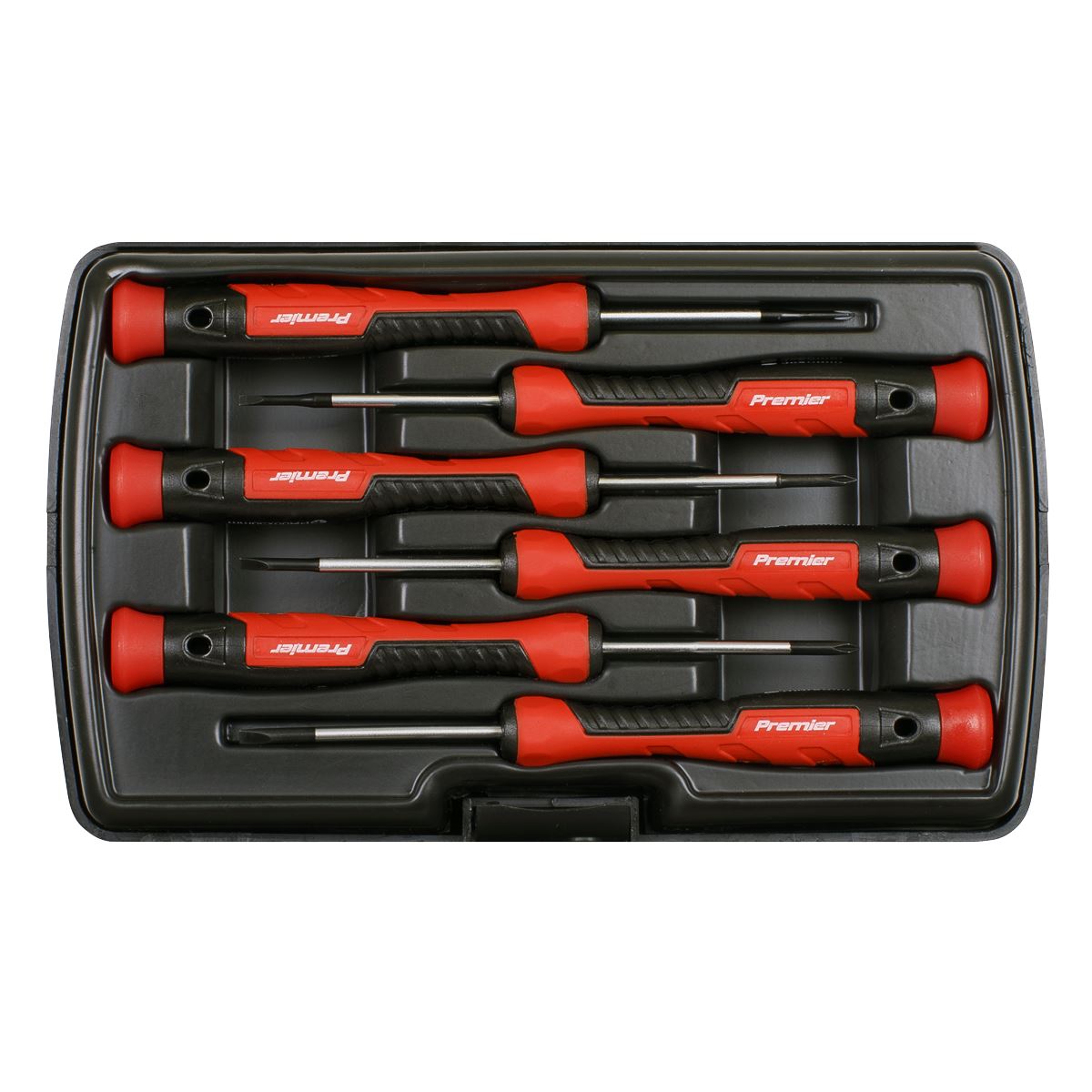 Sealey Precision Screwdriver Set 6pc AK97324