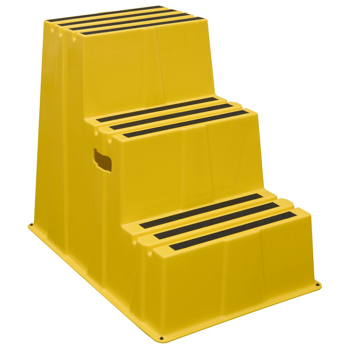 Sealey Heavy-Duty 3-Step Safety Steps with Anti-Slip Treads 150kg Capacity