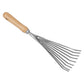Sealey Premier Leaf Hand Rake with Ash Handle & Stainless Steel Tines GTWH001