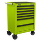 Sealey Superline Pro Tool Chest Combination 14 Drawer with 446pc Tool Kit, Green