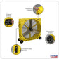 Sealey Premier 36" Industrial High Velocity Rotomold Drum Fan 3-Speed 110V
