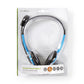 Nedis PC Headset On-Ear 2x 3.5mm Connectors 2m Blue CHST100BU