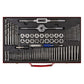 Sealey Tap & Die Set 76pc Split Dies Metric AK3076