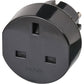 Brennenstuhl Travel Adapter GB-to-Europe Earthed BN-1508530