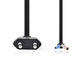 Nedis Power Cable Euro Plug to Open Cable End 2m Black PCGP11700BK20