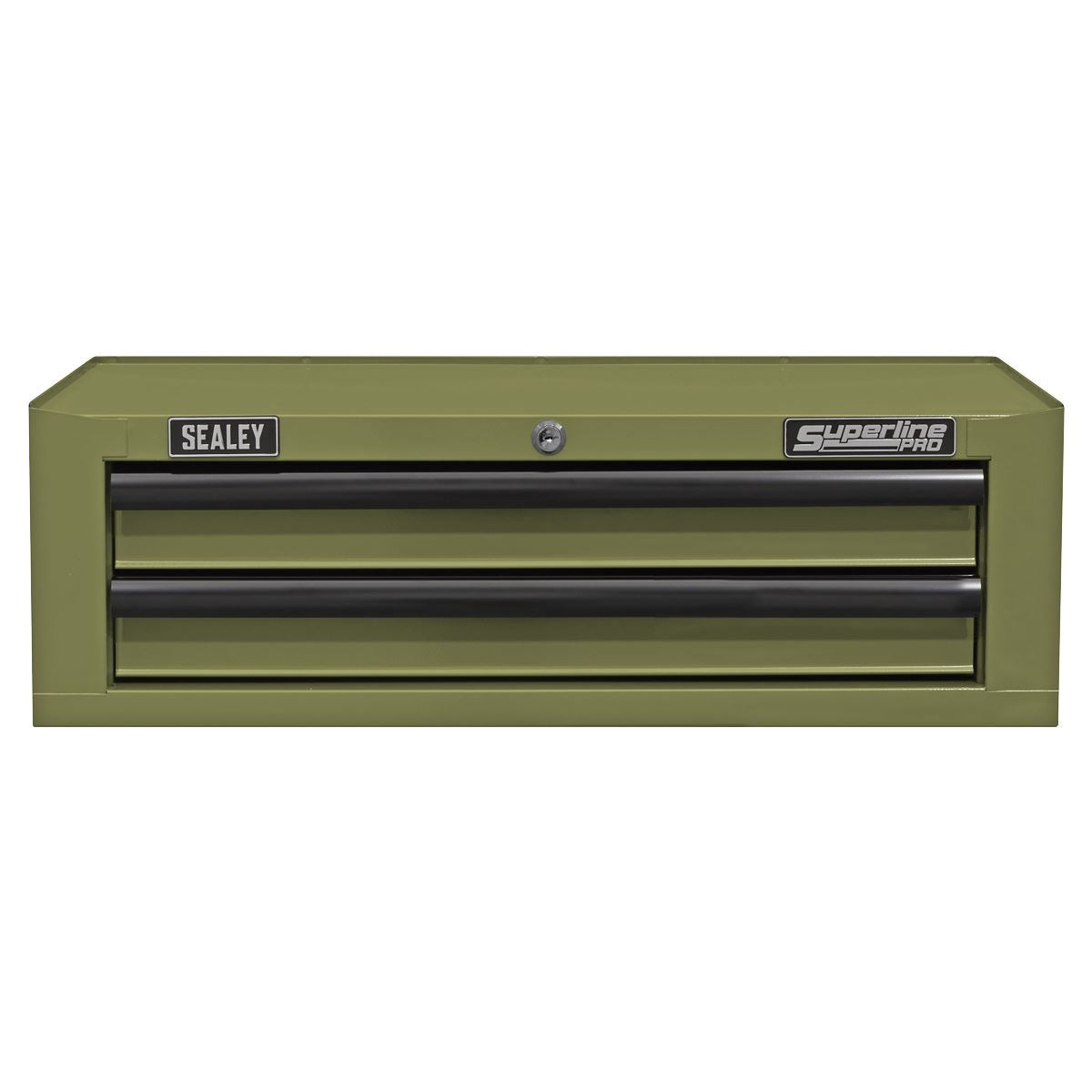Sealey Superline Pro Mid-Box Tool Chest 2 Drawer - Khaki AP26029TK