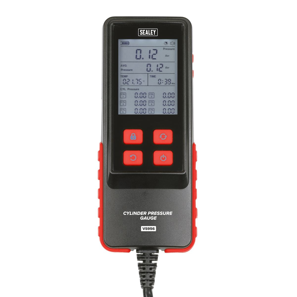 Sealey Digital Compression Test Kit 10pc VS956