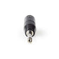 Nedis XLR Adapter Mono XLR 3-pin Male to 6.35mm Male Black COTP15942BK