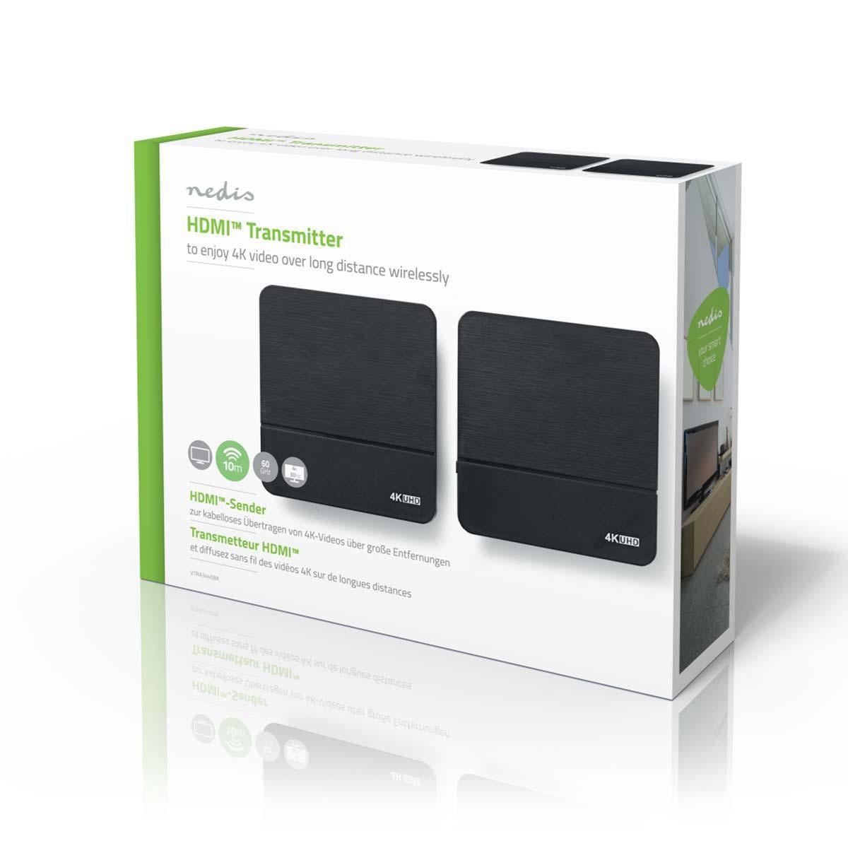 Nedis Wireless HDMI Transmitter 4K 60 GHz 10 m VTRA3440BK