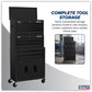 Sealey American Pro Topchest, Mid-Box Tool Chest & Rollcab Stack 9 Drawer