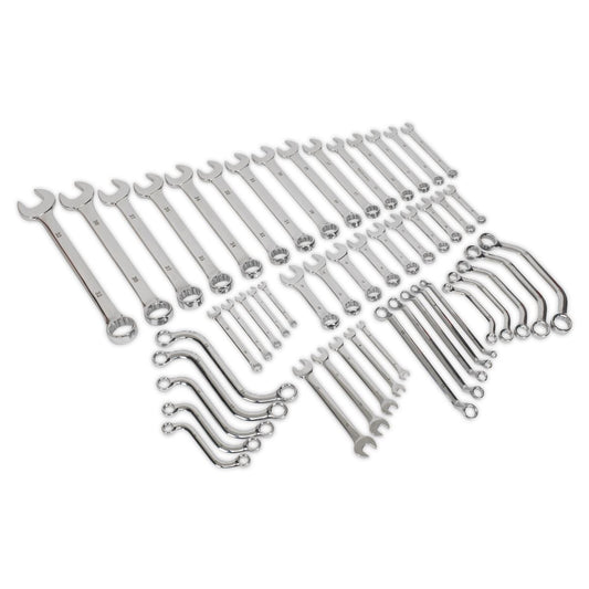 Sealey Multipurpose Spanner Set 50pc Metric S01084