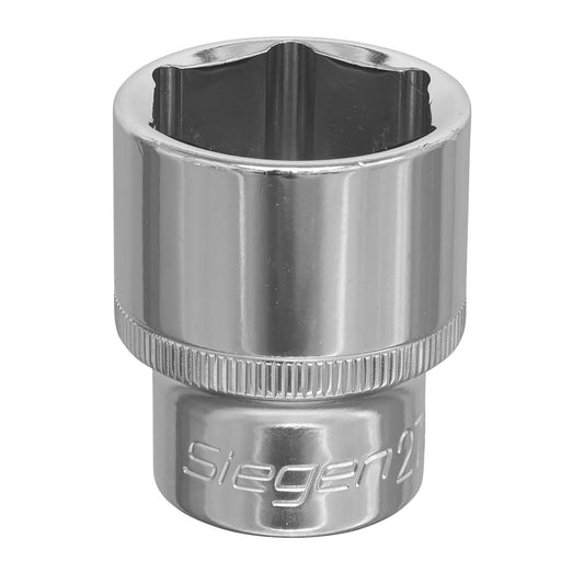 Sealey WallDrive Socket 27mm 1/2"Sq Drive S0663