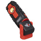 Sealey LED Twist Rechargeable Inspection Light 6W COB LED & 1W SMD Colour Match