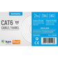 Technetix CAT6 UTP In home Installation Cable to 100M White Eca