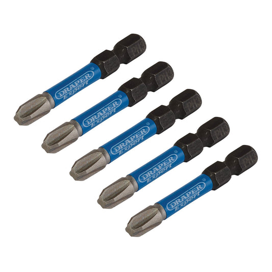 Draper PH3 x 50mm Impact S/D Bit 5Pk IMBH/PH50/5 - 05645