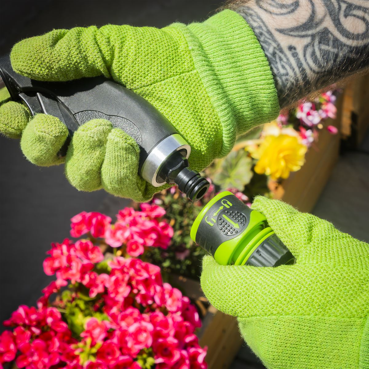 Sealey Adjustable Spray Gun With Soft Grip Handle JS9563