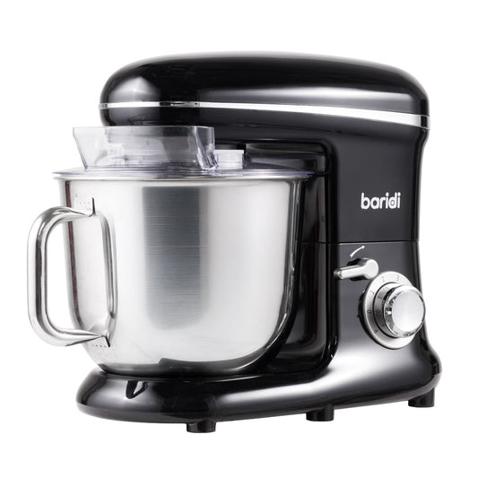 Baridi 1500W Stand Mixer with Accessories 6L - Black DH173