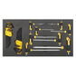 Sealey Tool Tray with T-Handle & Standard Hex Key Sets 26pc S01134