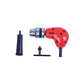3/8" Right Angle Drill Attachment 90 Degree Keyless Handle Adaptor Corner Chuck - F3040