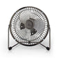 Nedis Metal Mini Fan 15cm Diameter USB Powered Gun Metal - FNDK1GM15