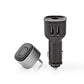Nedis Bluetooth Car Multi Adapter for Streaming audio, Charging and Hands Free