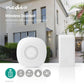 Nedis EU Wireless Doorbell Set Mains Powered 80dB Signal range 100m IP44 White - DOORBK240CWT