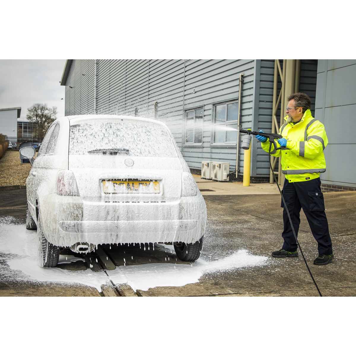 Sealey Pressure Washer 170bar 450L/hr Lance Controlled Pressure with TSS & Rotablast� Nozzle PW2400