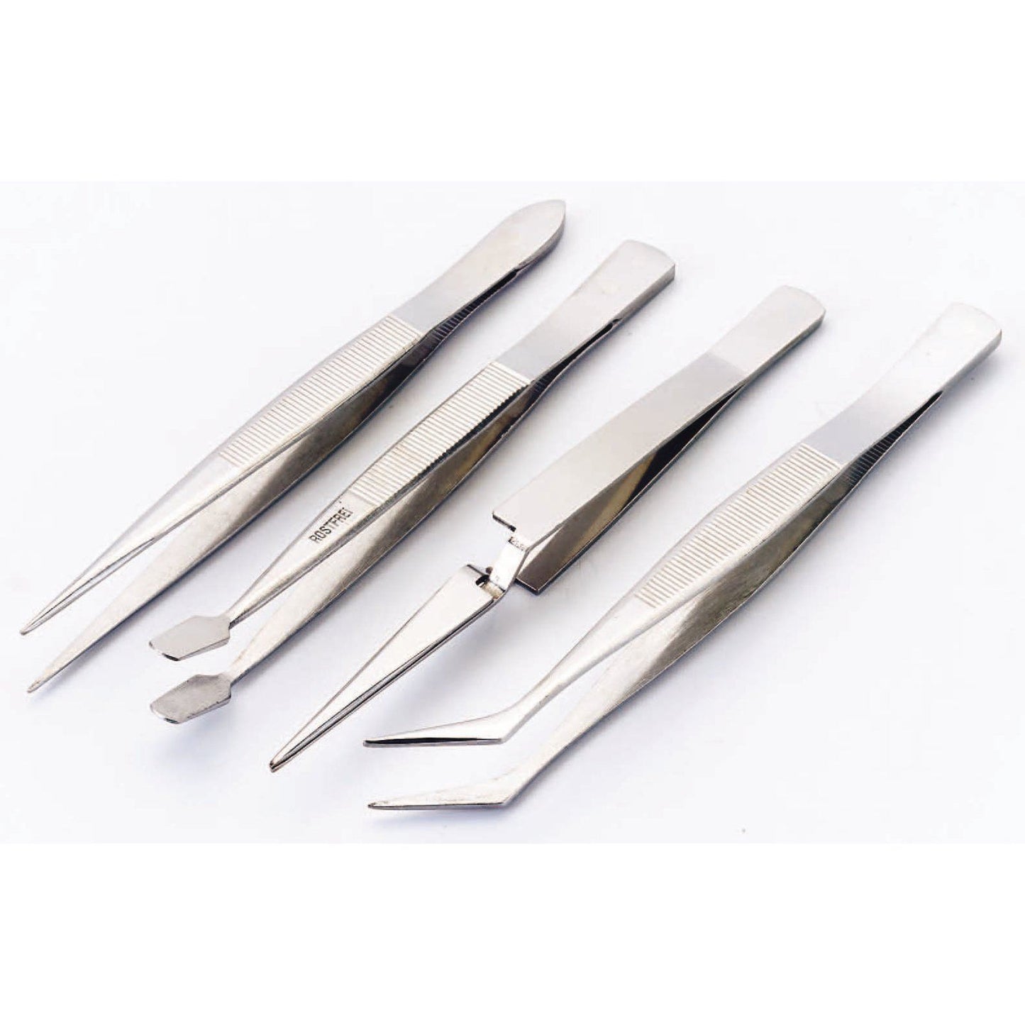 Draper 1x 4 Piece Tweezer Set Garage Professional Standard Tool 19850
