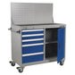Sealey Industrial Mobile Workstation 5 Drawer & 1 Shelf Locker API1103A
