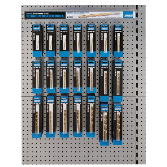 Draper Hss Titanium Drill Bit Display *DBD/HSST - 64039