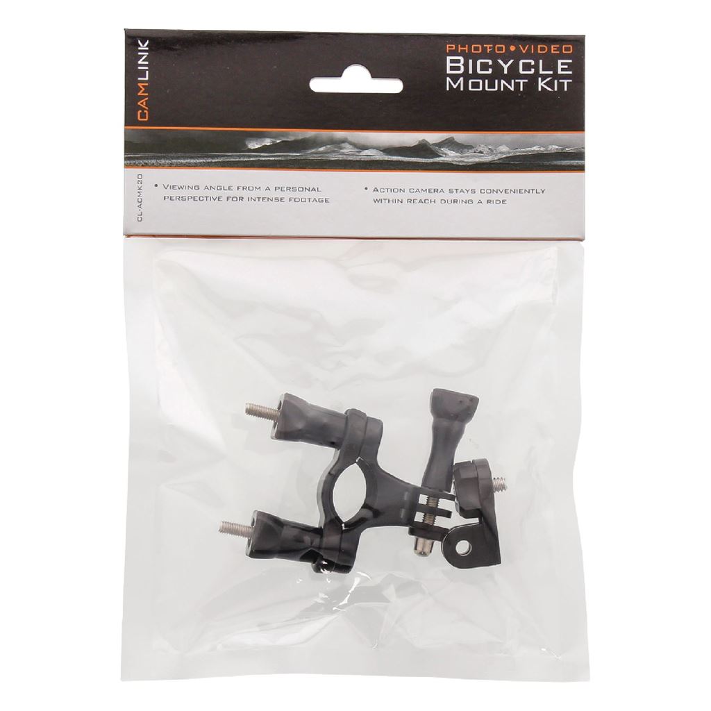 Camlink Bicycle handlebar mount kit for action camera - CL-ACMK20
