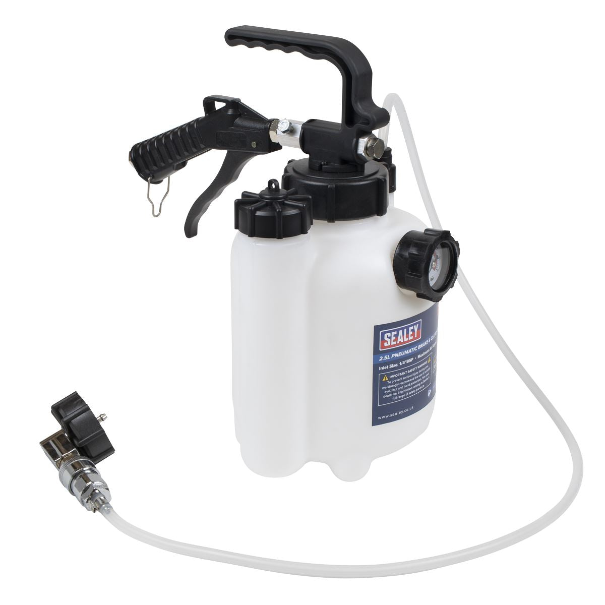 Sealey Pneumatic Brake & Clutch Bleeder 2.5L VS830
